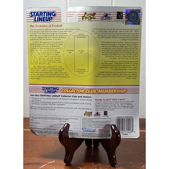 1998 STARTING LINEUP NFL‎ FOOTBALL TERRELL DAVIS DENVER BRONCOS FIGURE - Picture 2 of 15